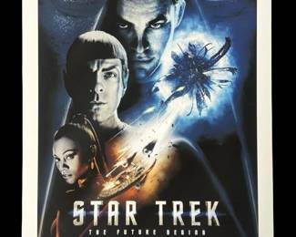 2009 Star Trek: The Future Begins Movie Poster