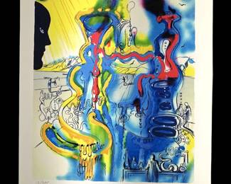 Salvador Dali The Alchemist Giclee on Paper
