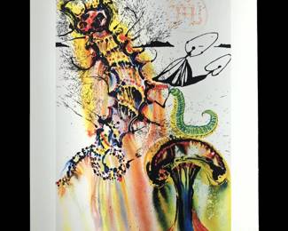 Salvador Dali Advice from a Caterpillar Giclee on