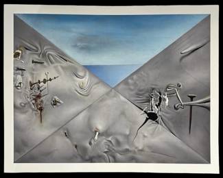 Salvador Dali “Hyperxiological Sky" Lithograph