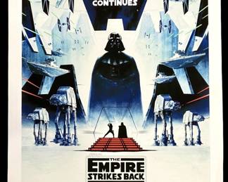Star Wars: The Empire Strikes Back 40th Ann. Litho