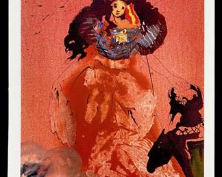 Salvador Dali “He Called Her Dulcinea" Lithograph