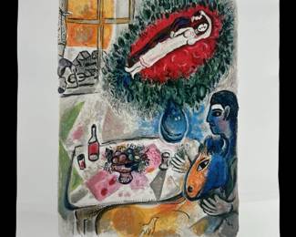 Marc Chagall “Reverie" Lithograph