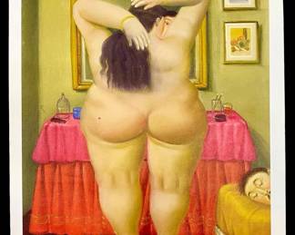 Fernando Botero Nude Woman Lithograph