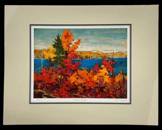 Tom Thomson “Autumn Foliage" Lithograph
