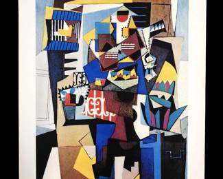 Pablo Picasso The Birdcage Abstract Giclee on