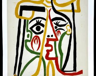 Pablo Picasso “Head of a Woman" Lithograph