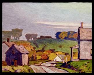 A.J. Carron “Autumn Haze Terra Cotta" Giclee