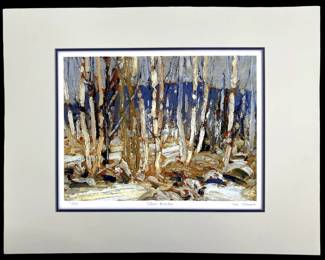 Tom Thomson “Silver Birches" Lithograph