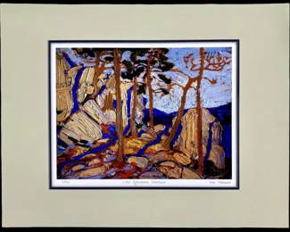 Tom Thomson “Late Afternoon Shadows" Lithograph