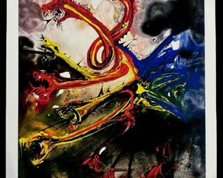 Salvador Dali “Les Hydres" Lithograph