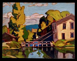 A.J. Casson “Alton, Ontario" Giclee
