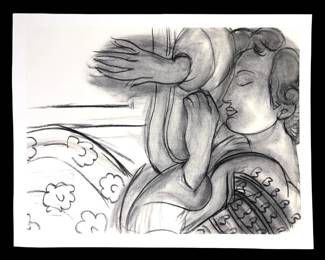 Henri Matisse Study for the Dream Lithograph