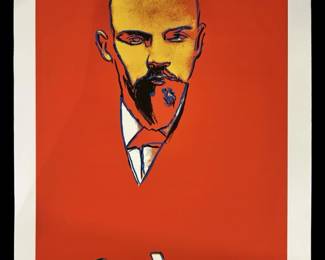 Andy Warhol “‘Red' Lenin" Lithograph