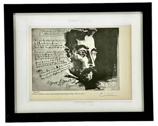 Pablo Picasso Portrait of Mellarmé Print 3/100