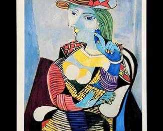 Picasso Portrait of Marie-Therese Lithograph 5/500