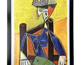 Pablo Picasso “Seated Woman" Lithograph