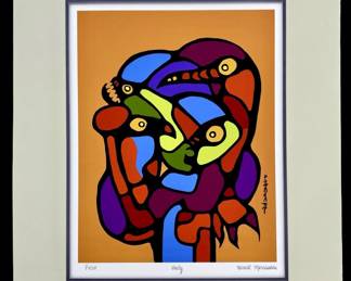Norval Morrisseau “Unity" Lithograph