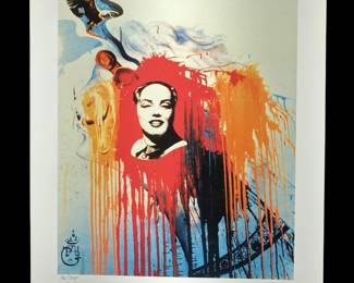 Salvador Dali Mao Monroe Giclee on Paper