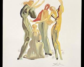 LE Salvador Dali “Le Danse" Lithograph 476/500