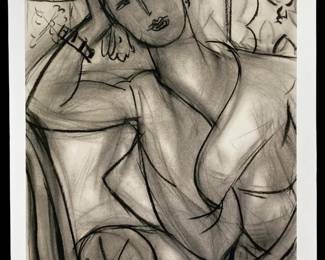 Henri Matisse “Mrs. Hutchinson" Lithograph