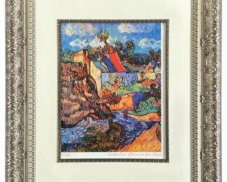 Vincent Van Gogh “Houses at Auvers" Lithograph