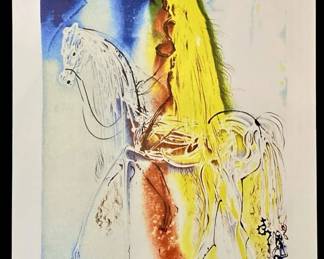 Salvador Dali “Lady Godiva" Lithograph 311/500