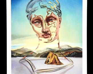 Salvador Dali Naissance D’Une Divinite Lithograph
