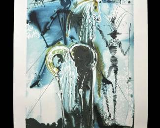 Salvador Dali “Don Quichotte" Lithograph