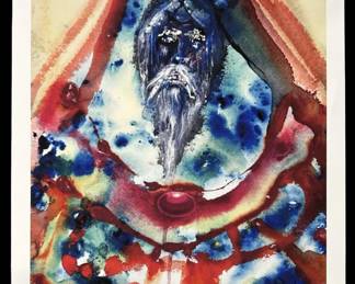 Dali “Vieillard Et Pierres Précieuses" Lithograph