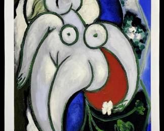 Picasso “Portrait of Lover and Muse" Lithograph