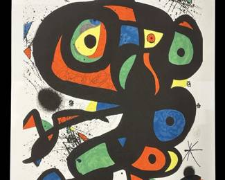 Joan Miró “Colpir Sense" Lithograph