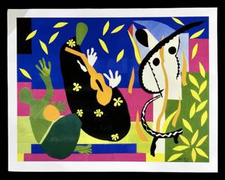 Henri Matisse “Sorrow of the King" Lithograph