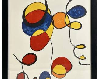 Alexander Calder “Spirales" Lithograph