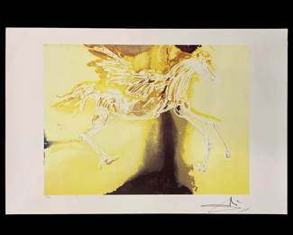 Salvador Dali “Pegasus" Lithograph 97/500