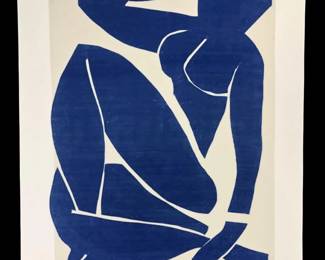 Henri Matisse Blue Nude ll Lithograph on Paper