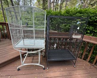 Large bird cages 
