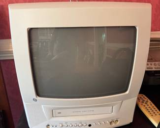 VHS compatible tv