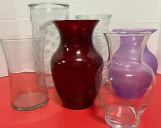 Collection Of Glass Vases