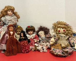 Collection Of Dolls