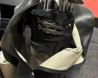 Set Of Golf Clubs Canvas Golf Bag