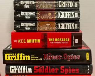 Collection Of WEB Griffin Books