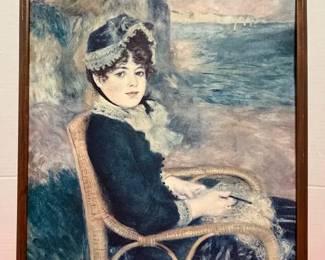 Renoir Reproduction titled By the Sea