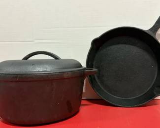 2 Cast Iron Items