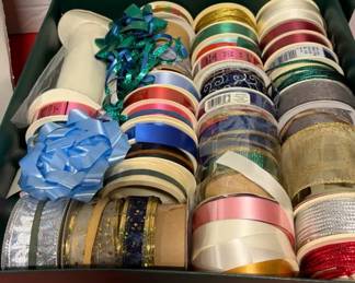 Ribbons Bows Wrapping Paper Huge