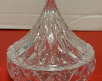 Hershey Kiss Glass Trinket Holder