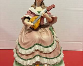 Ceramic Madame Mandolin More Ceramic Figurines