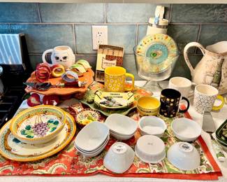 Kitchen Items and Serving Pieces