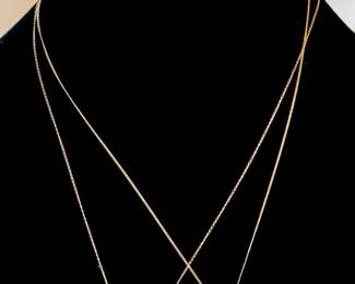 14 K Gold Locket Necklaces / Jewelry 