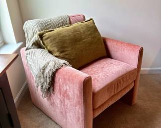 MCM Style Pink Chair